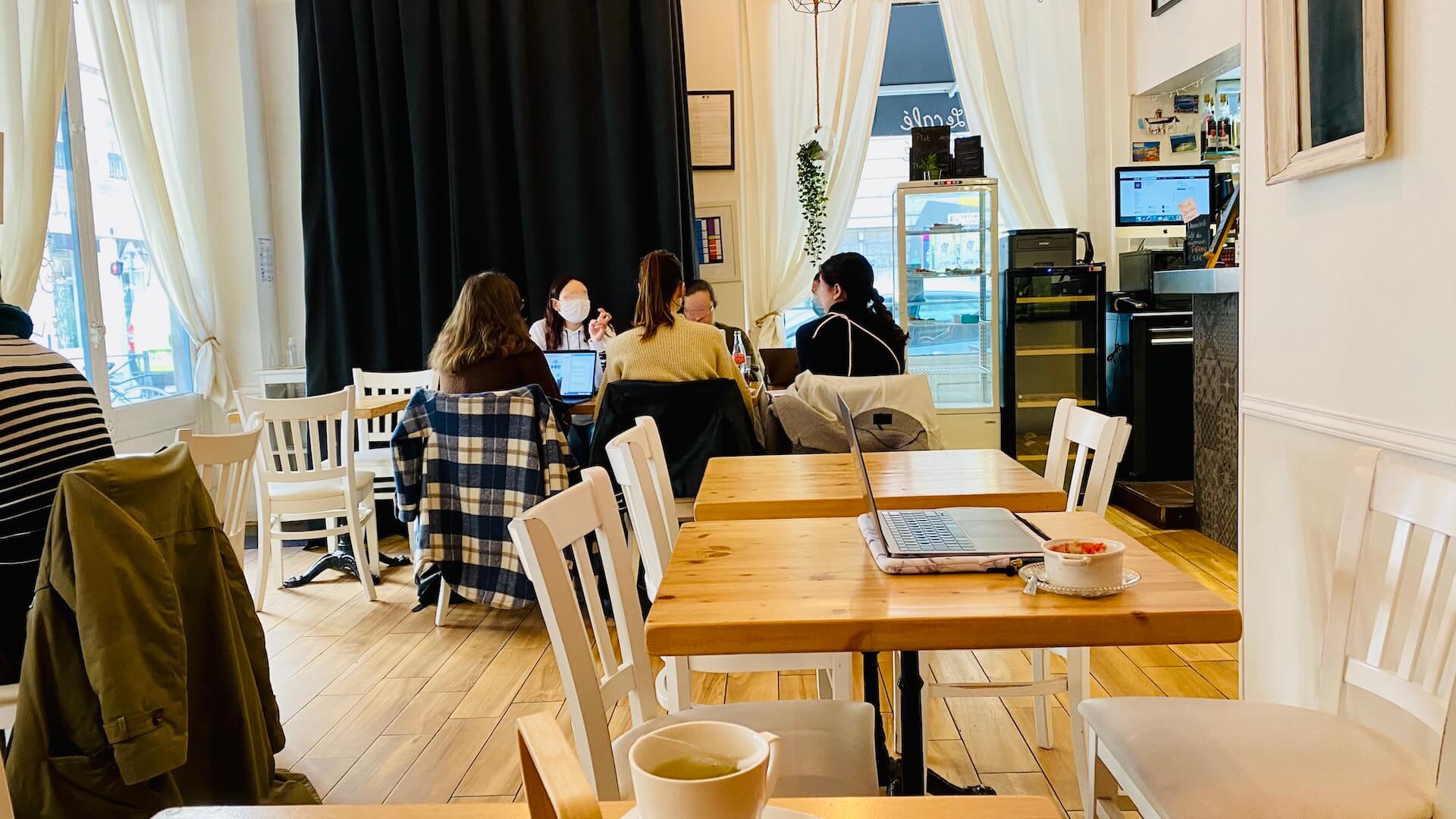 café de chloé pour travailler lyon 6