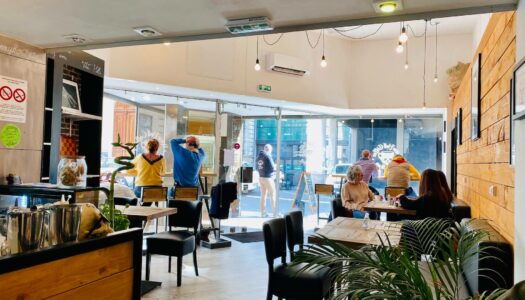 raise hell coffee shop nime salle