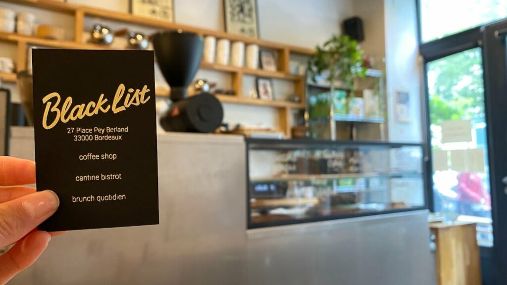 black list le café pour travailler à bordeaux