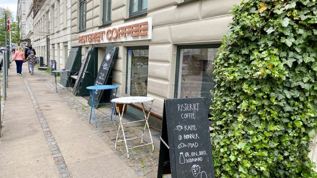 café à copenhague le Risteriet coffee devanture