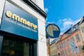 café pour travailler à copenhague logo extérieur Emmery Coffee Shop
