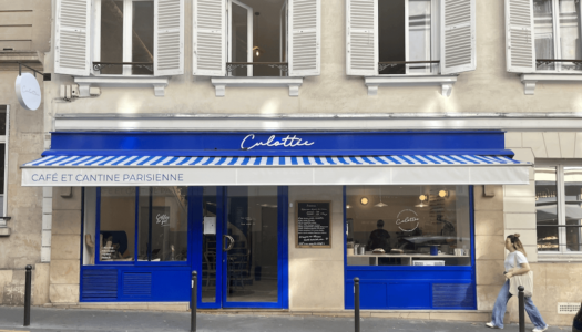 devanture du Culottée café Boétie, café pour travailler à paris 8