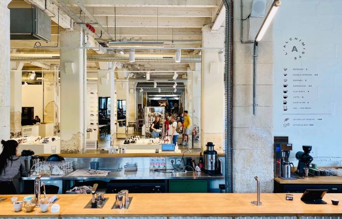 alchimiste darwin coffee shop comptoir