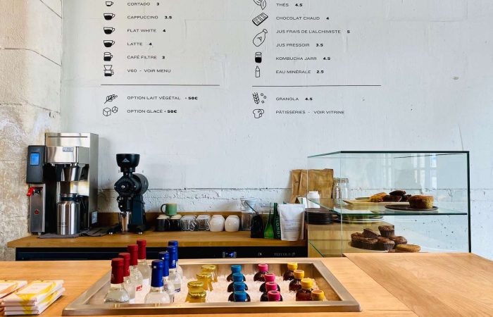 alchimiste darwin coffee shop comptoir