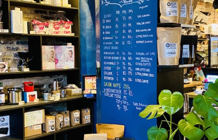 café à copenhague le Risteriet coffee menu