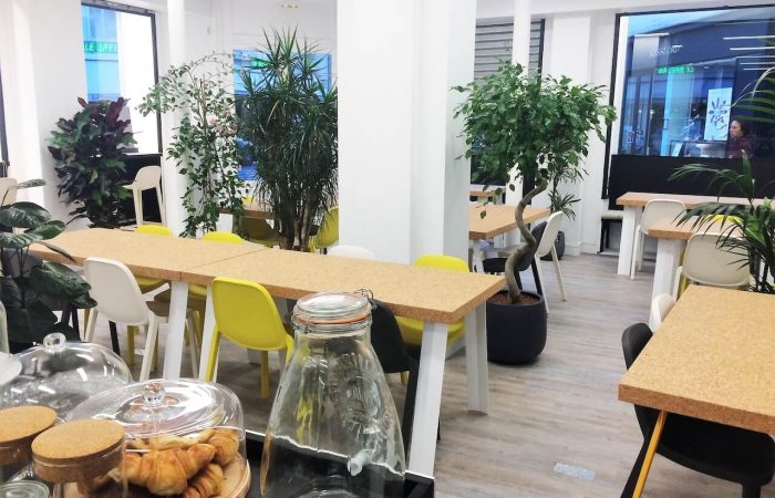 café coworking à Paris 3 unicorners open space