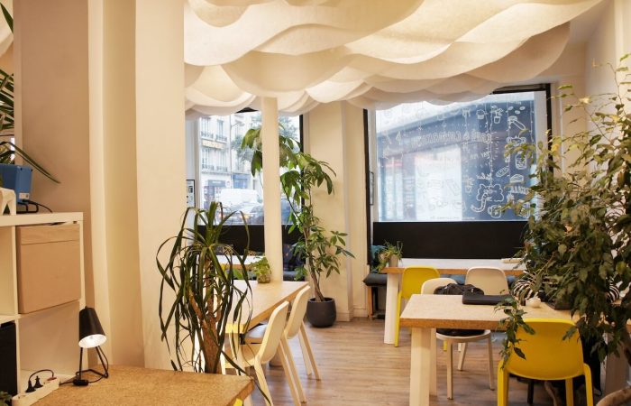café coworking à Paris 3 unicorners open space
