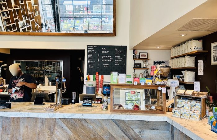 cafe internet à wiliamsburg partner coffee roasters comptoir