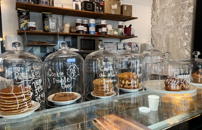 cookie et pancake au Café wifi à Lyon 1 j'adore