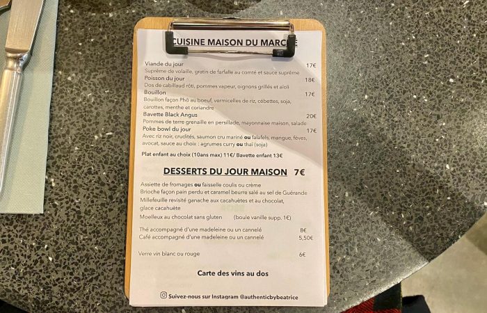 authentic café lyon 6 menu