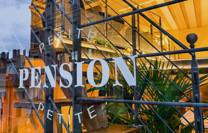 devanture du café petite pension à lyon 1