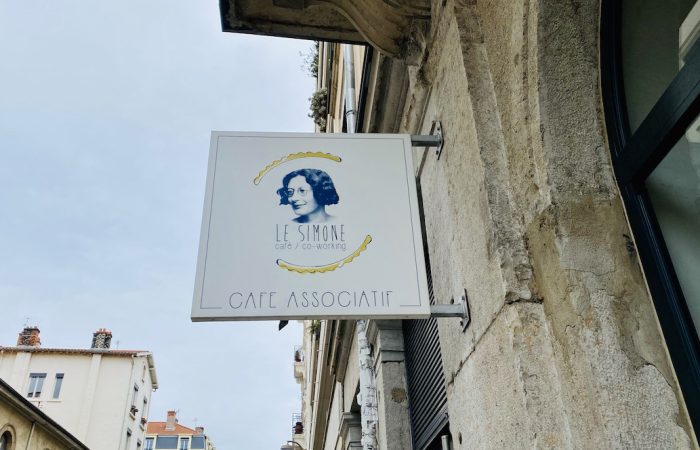 cafe le simone coworking à lyon 2 devanture