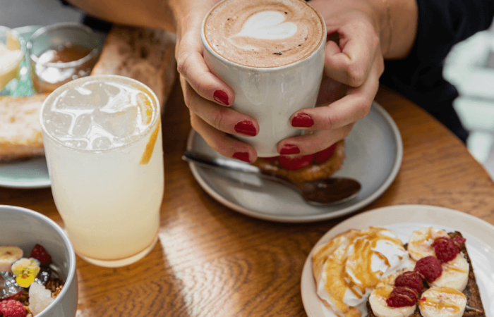 menu du Culottée café Boétie, café pour travailler à paris 8