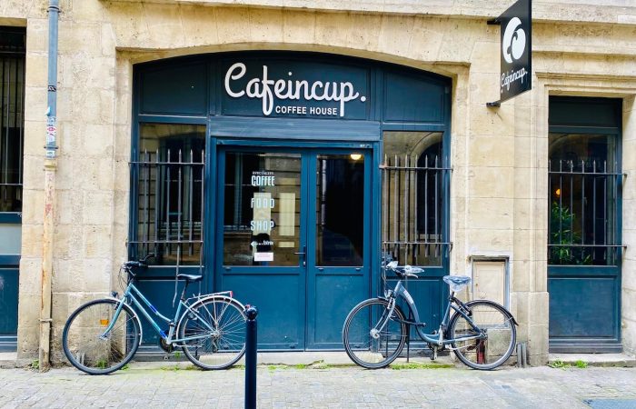 cafés pour travailler à boreaux Caféin devanture