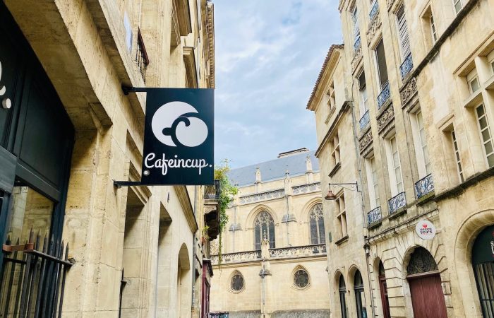 cafés pour travailler à boreaux Caféin devanture