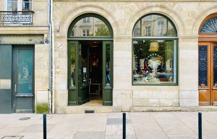 devanture intérieur contrast coffee shop bordeaux