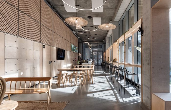 grand open space au coworking Hiptown de lille