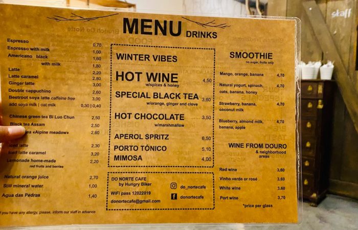 c alma coffee shop pour travailler à porto carte