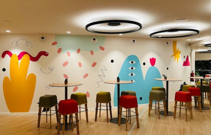 workplace hote barcelone pour digital nomade etage