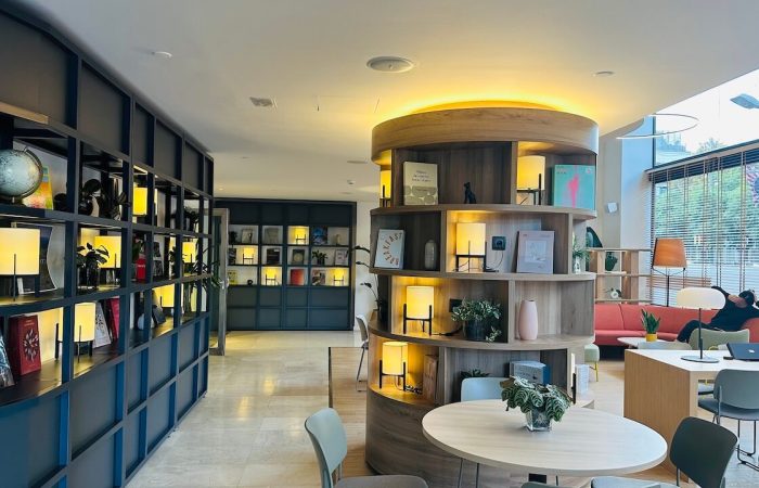 workplace hote barcelone pour digital nomade lobby