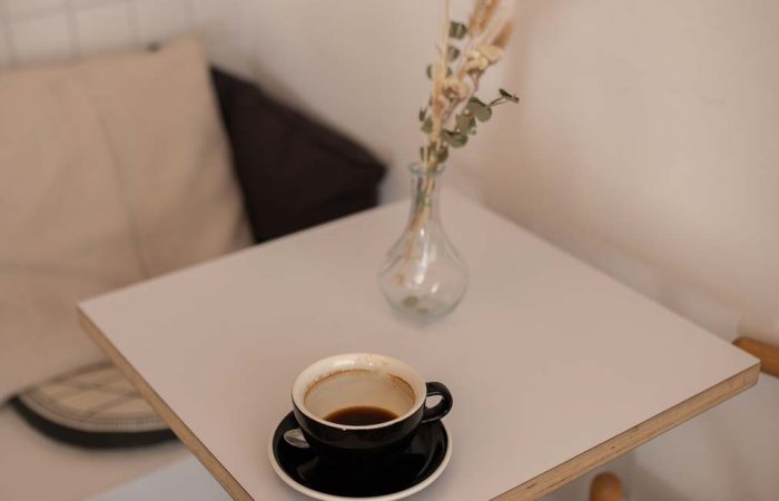 Café pour travailler à Paris 2 table