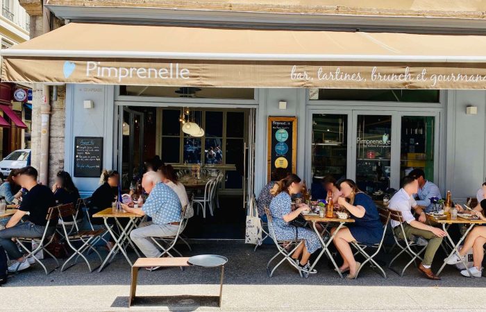 devanture pimprenelle café à lyon 2